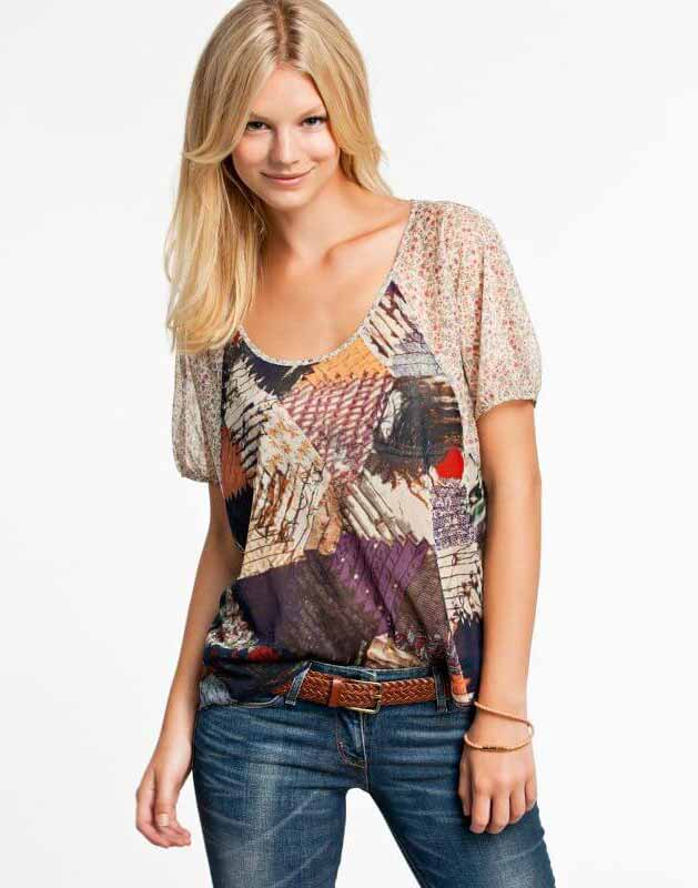 تیشرت جذاب زنانه